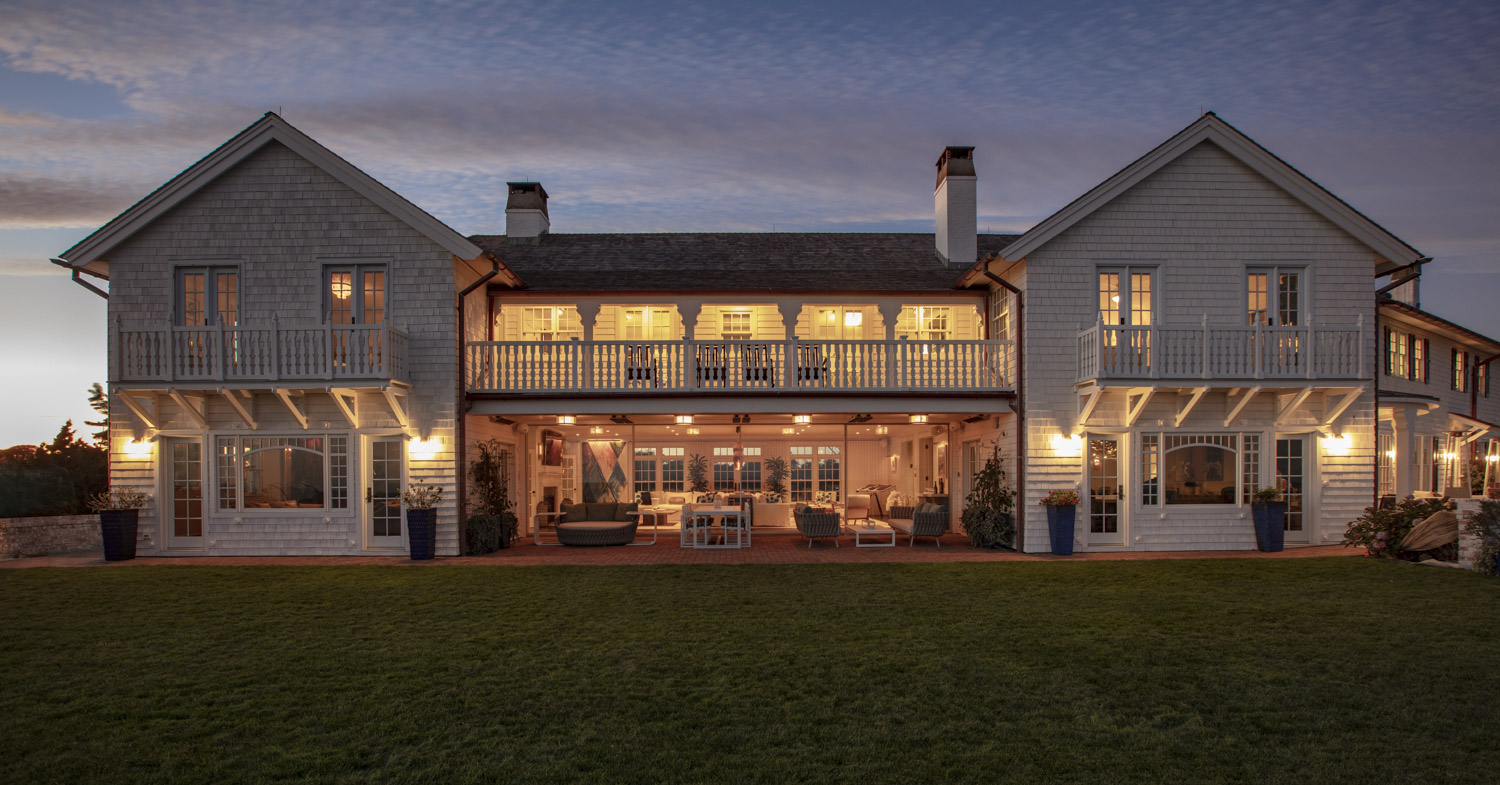 Photo of construction by Ronald Webb Builder.